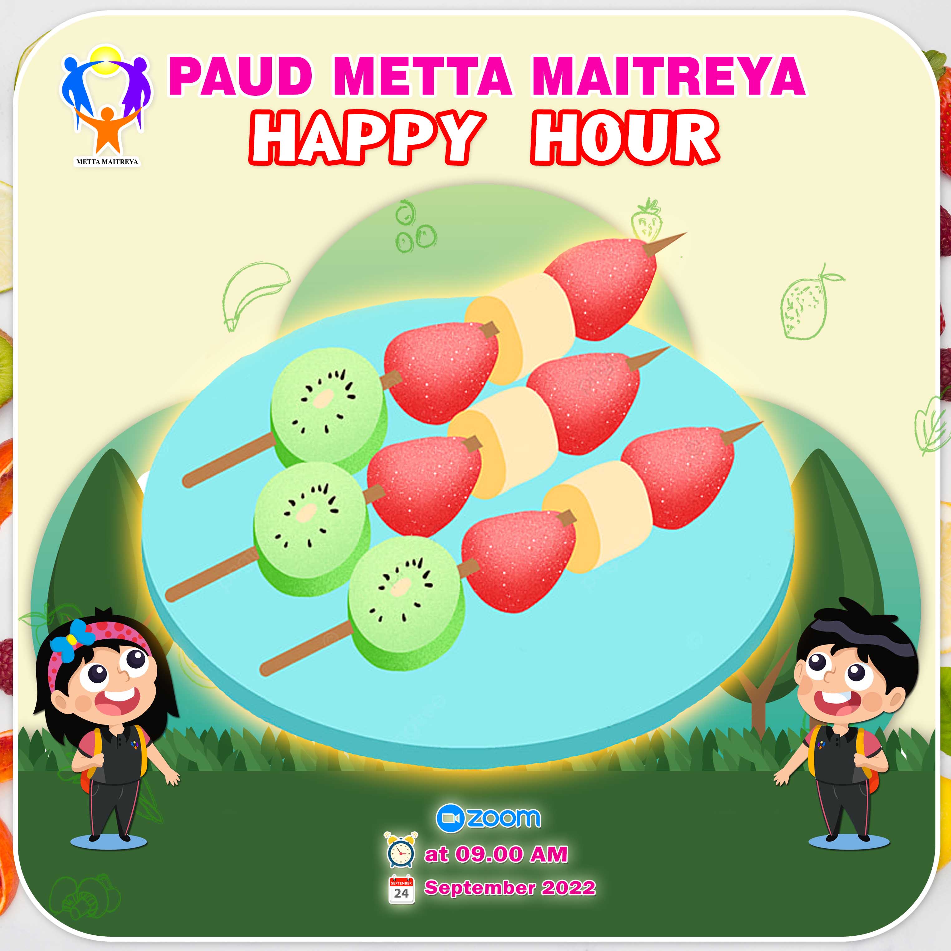 HAPPY HOUR | FRUITS SKEWERS