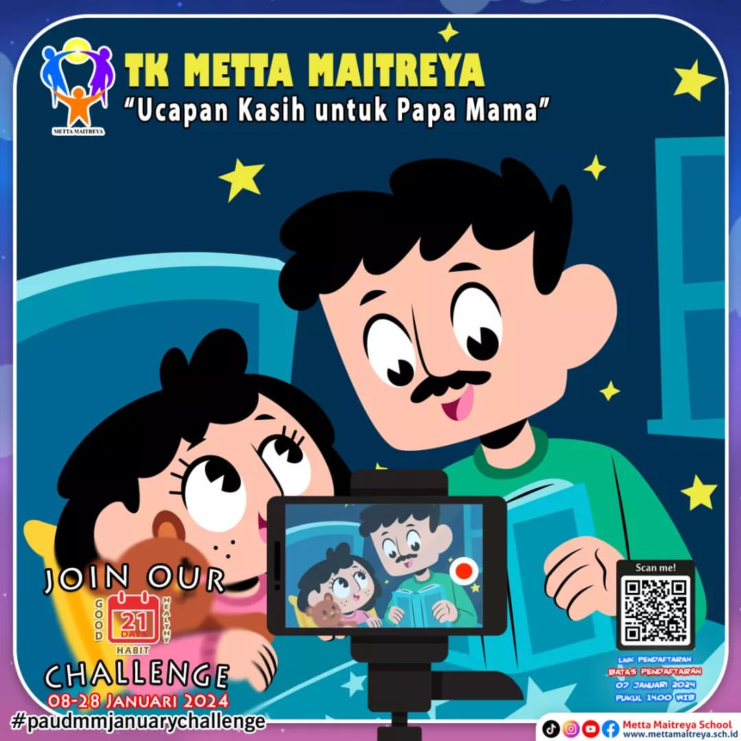 Opening January 21 Days Good & Healthy Habit Challenge | TK METTA MAITREYA