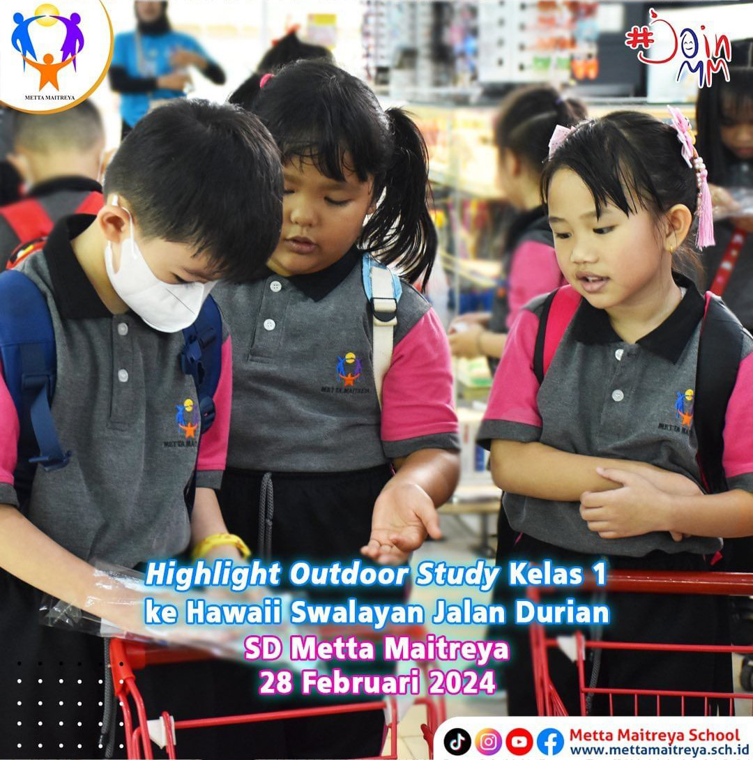 Highlight Kegiatan Outdoor Study Kelas 1 ke Hawaii Swalayan Jalan Durian | SD METTA MAITREYA