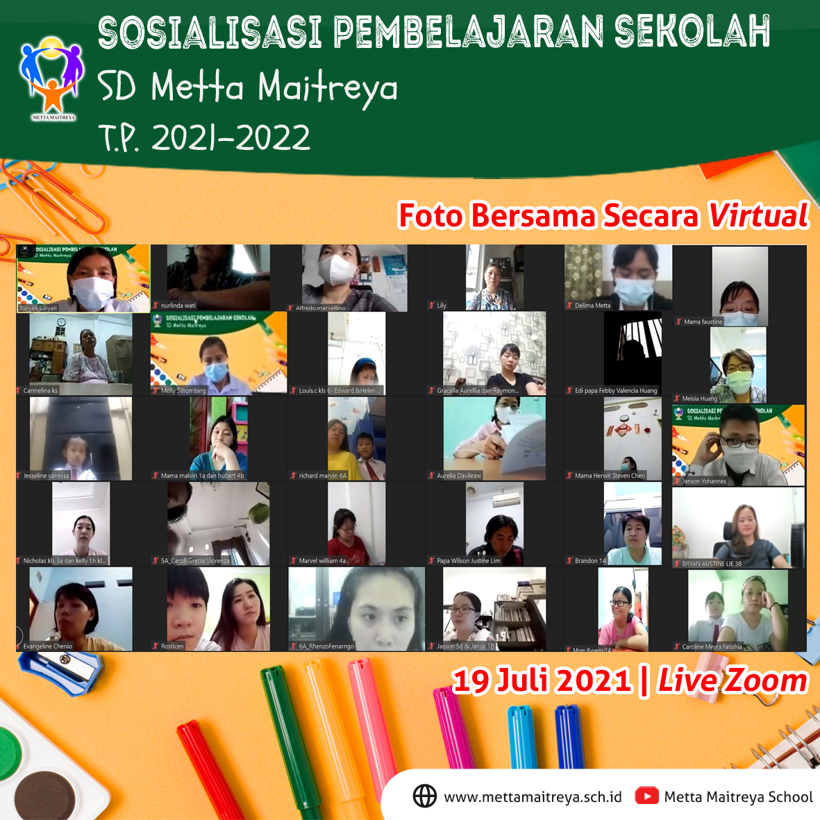 Sosialisasi Pembelajaran SD Metta Maitreya